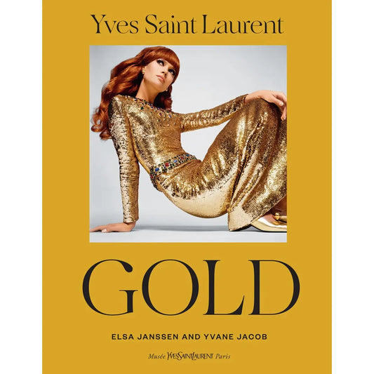 Yves Saint Laurent: Gold Coffee Table Book