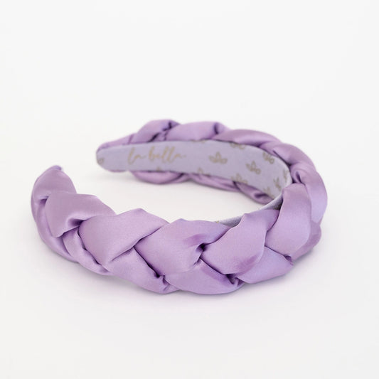 Braided Satin Halo Headband