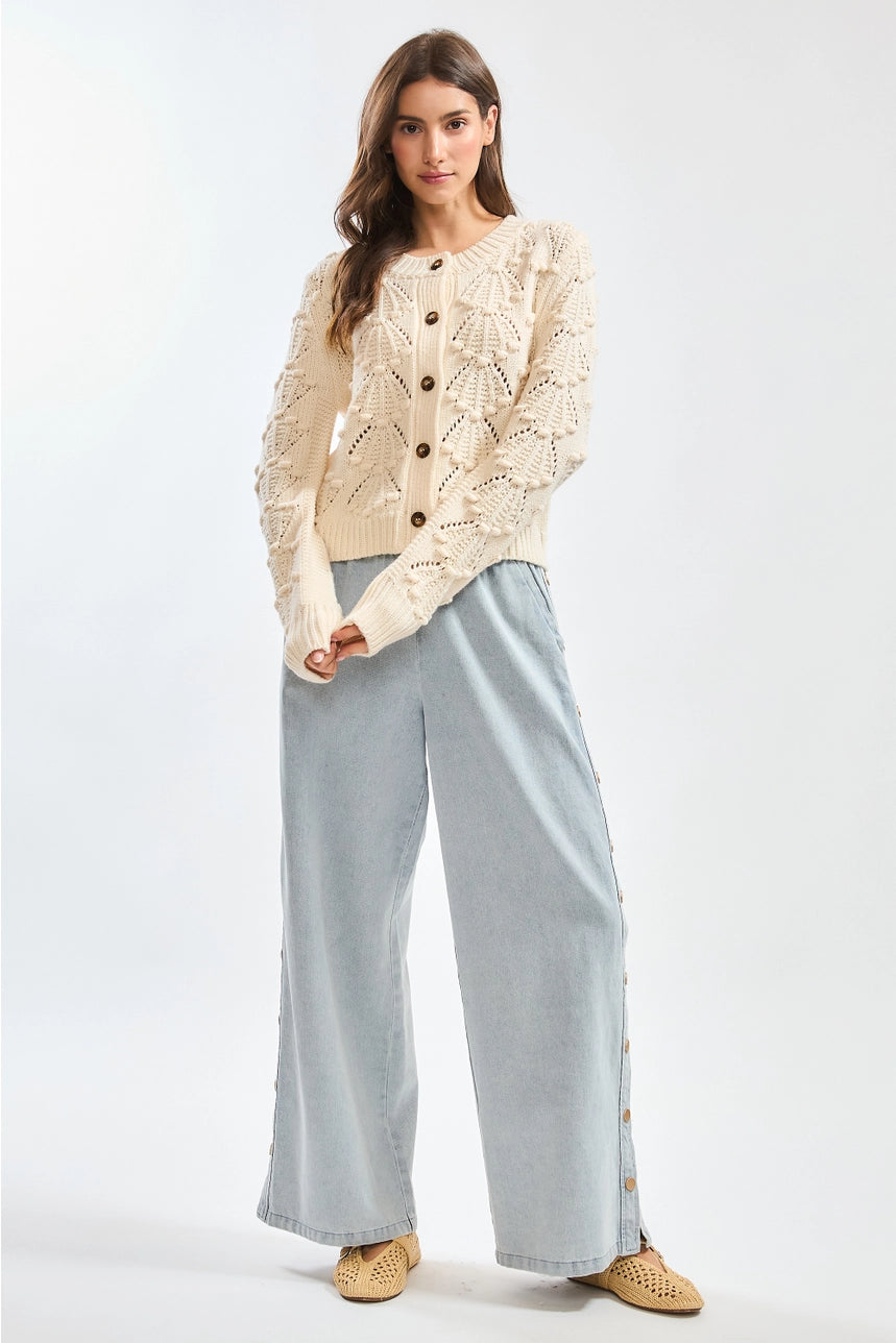 Sea Shell Knit Cardigan