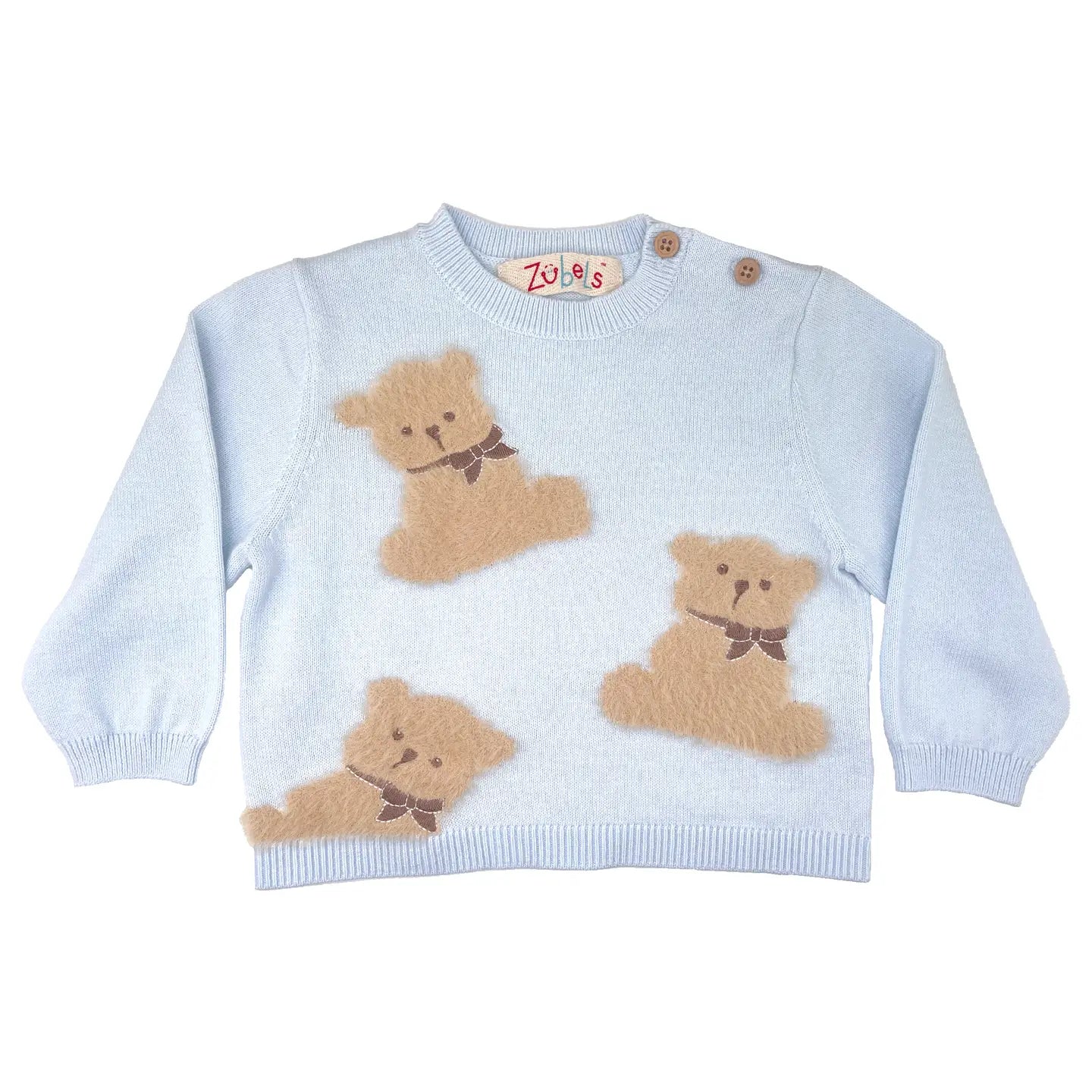 Baby Brown Bear Knit Sweater