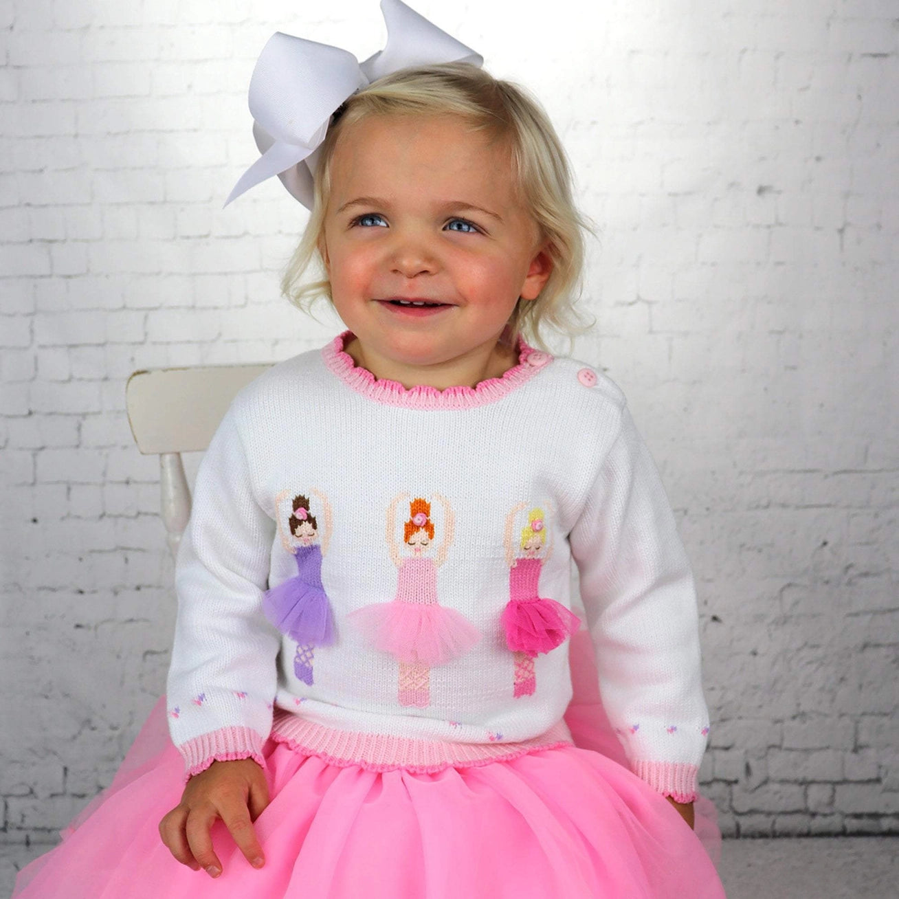 Baby Girl Ballerina Sweater