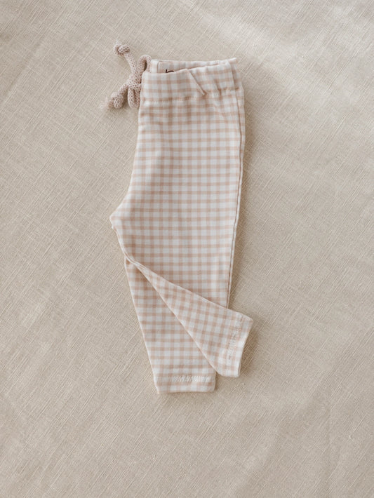 Tiny Checkers Baby Leggings