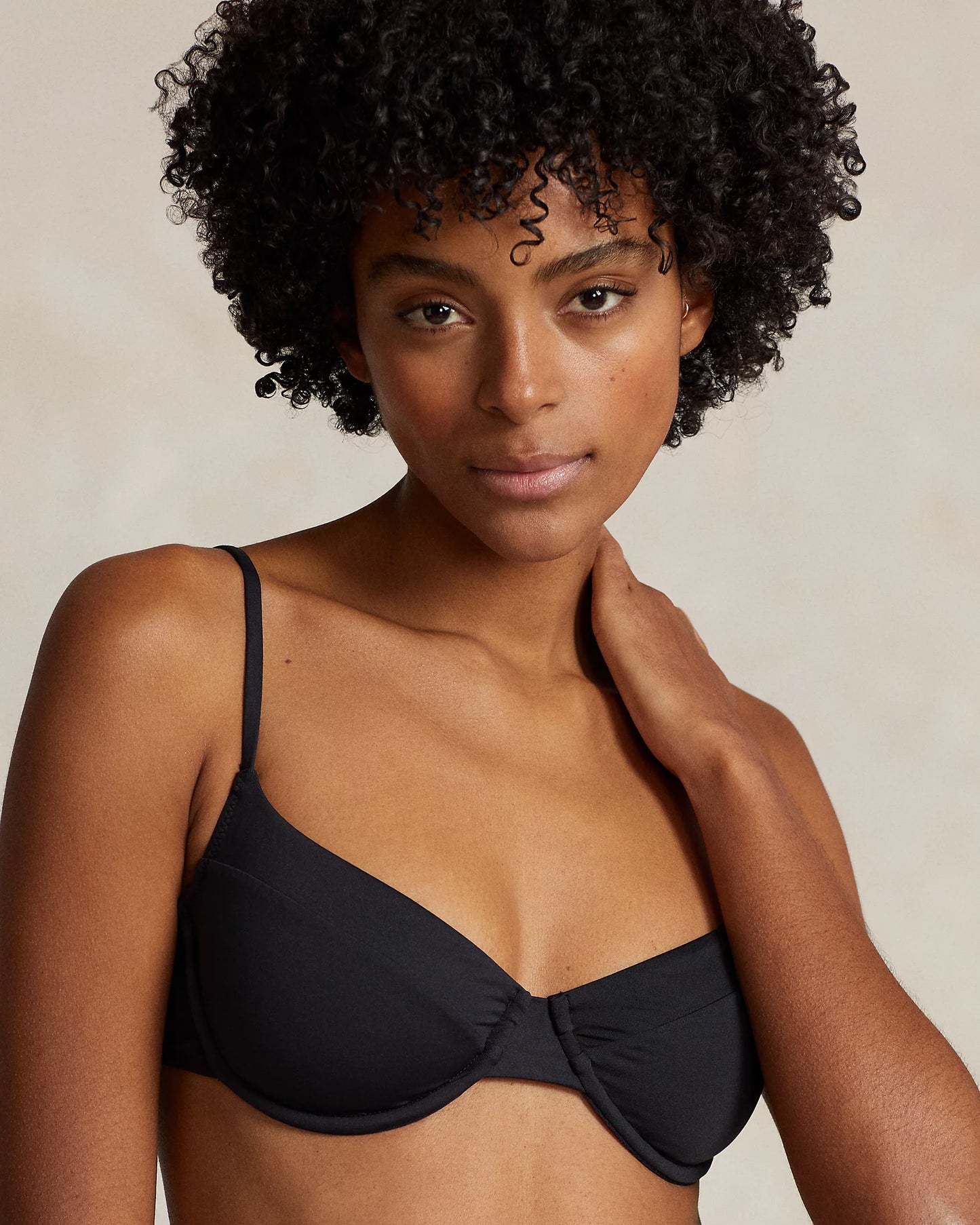 Ralph Lauren Balconette Bikini Top Black