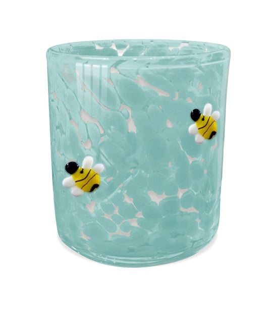 Bee Confetti Candle