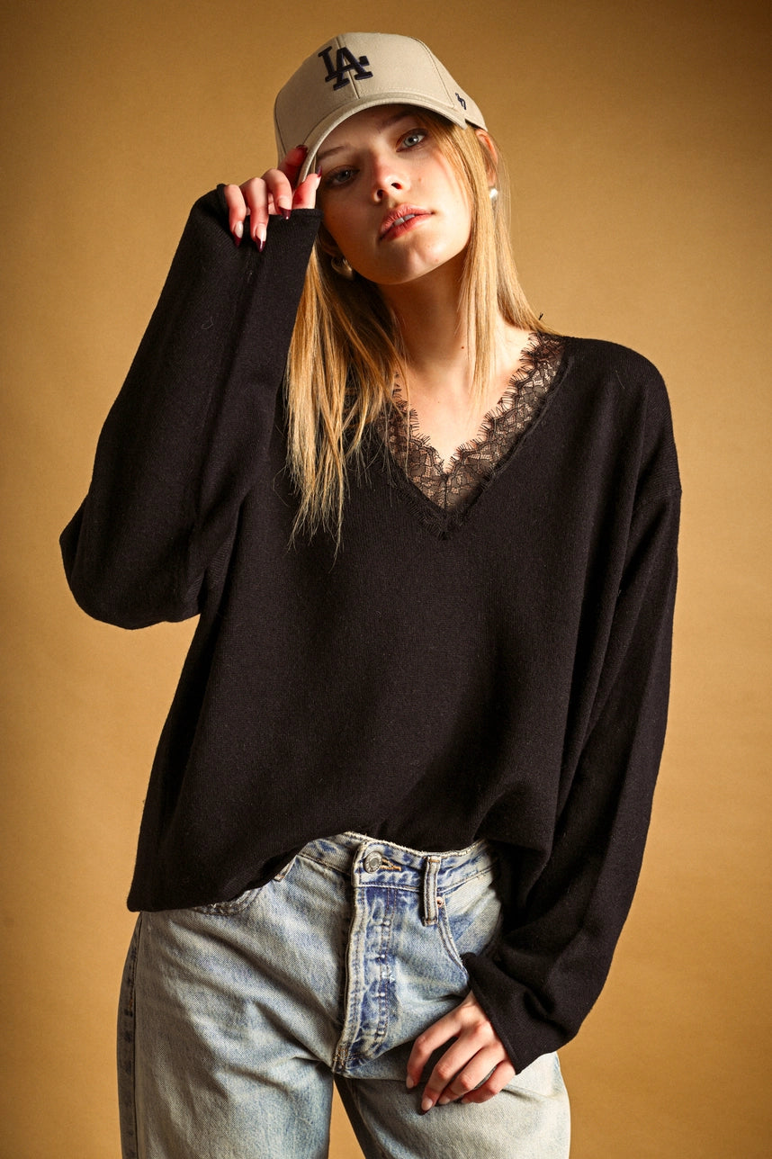 Lacey V Neck