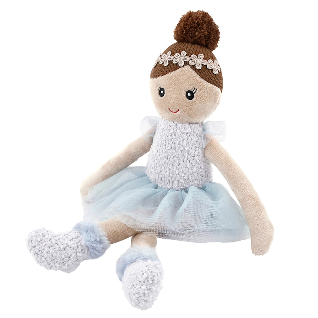 Blue Tutu Plush Doll