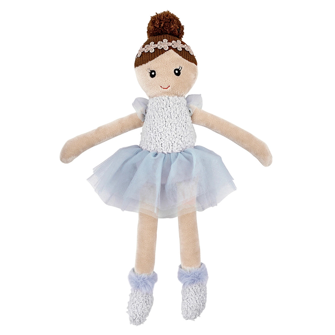 Blue Tutu Plush Doll