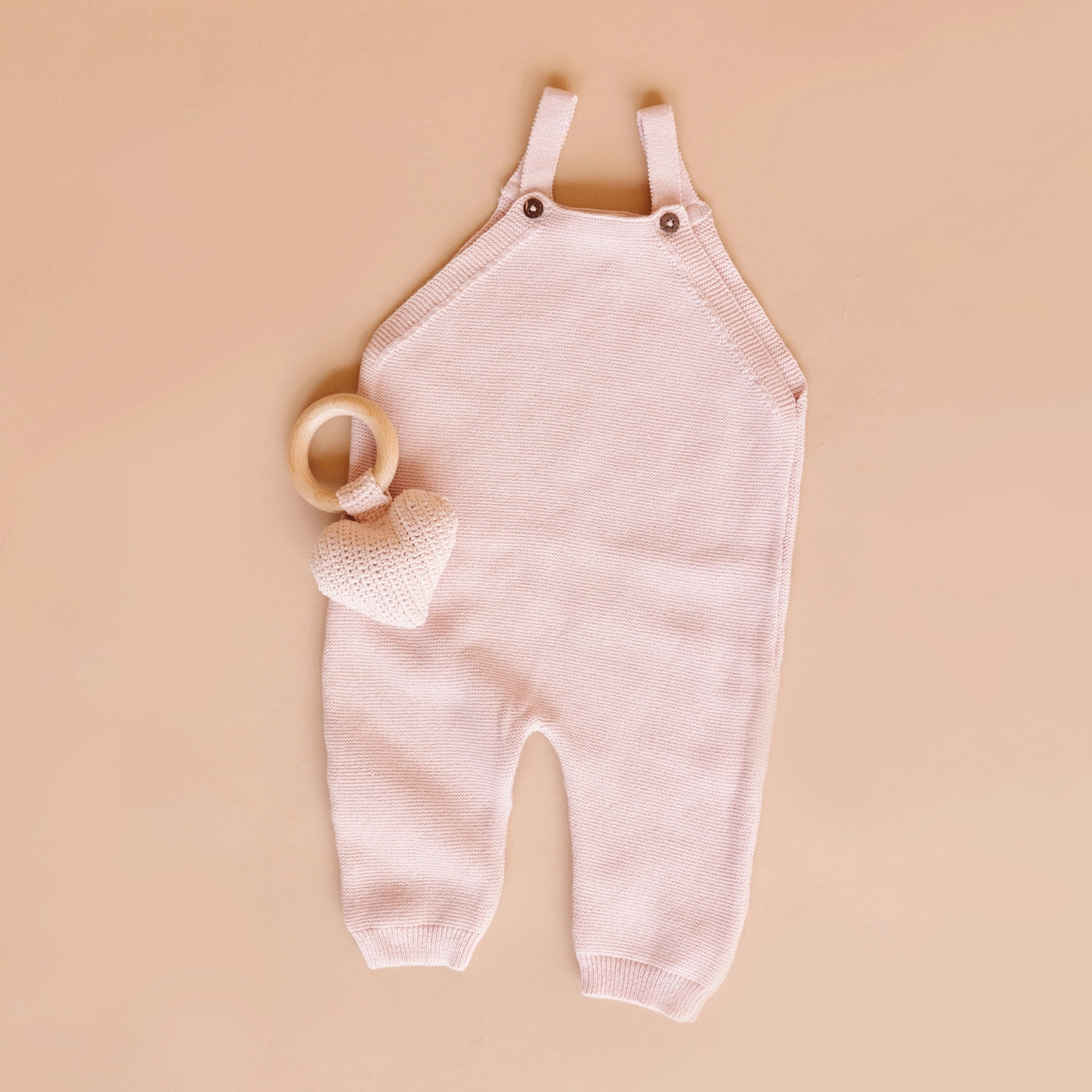 Blush Baby Overalls