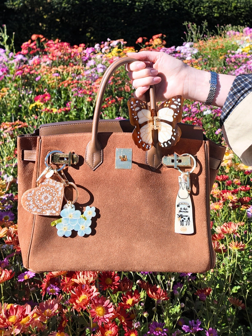 Boho Monarch Claw Hair Clip