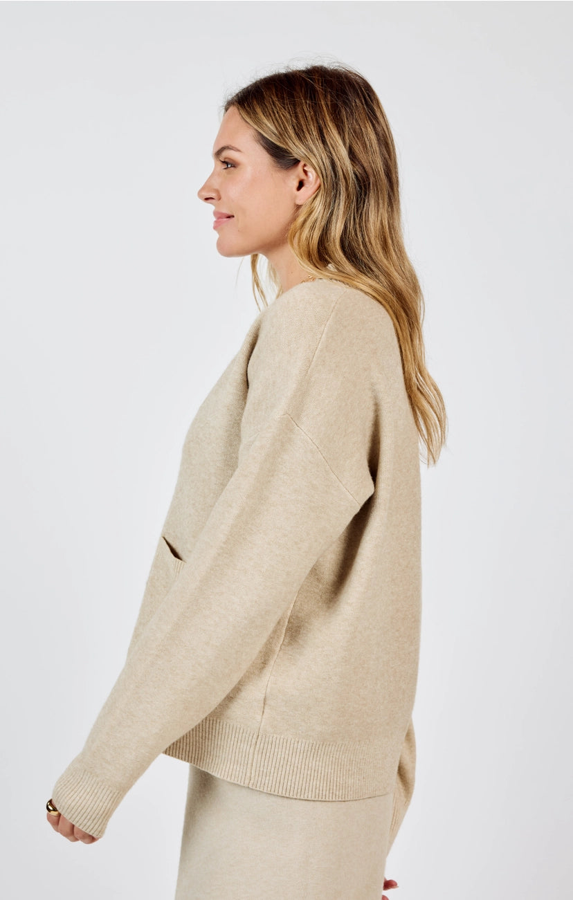 Beige Cardigan