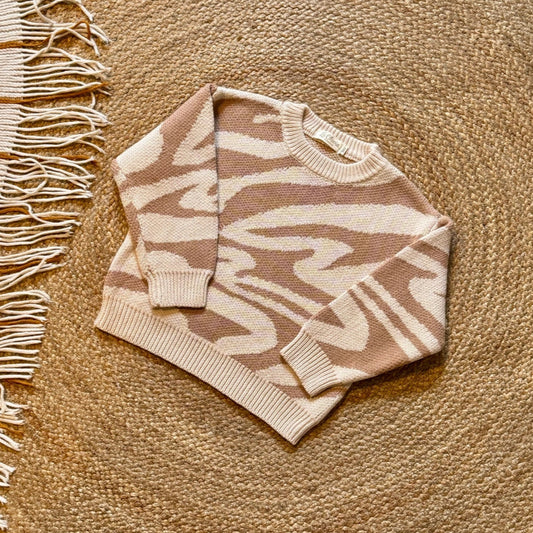 Darcy Zebra Pullover
