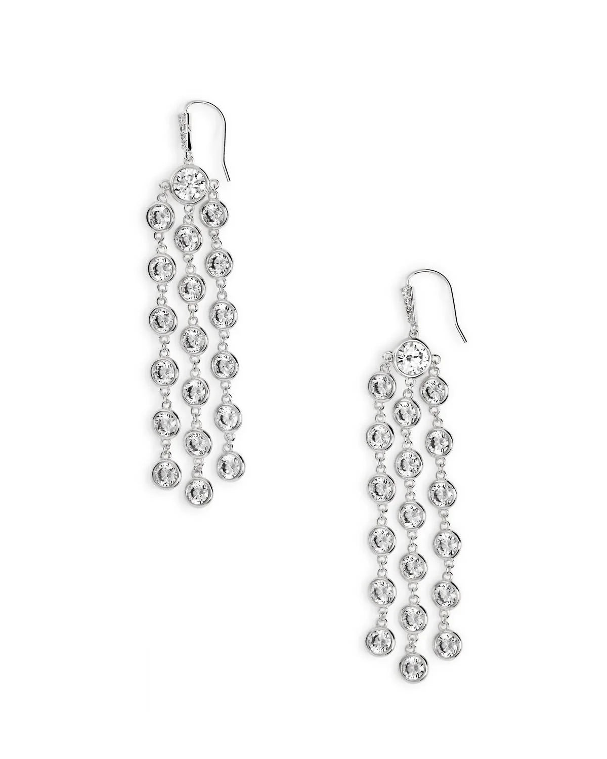 Kendra Scott Daya Statement Earrings In Silver