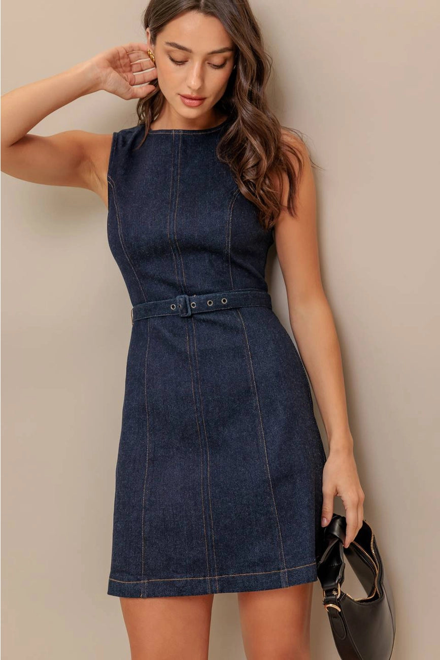 Denim Mini Dress