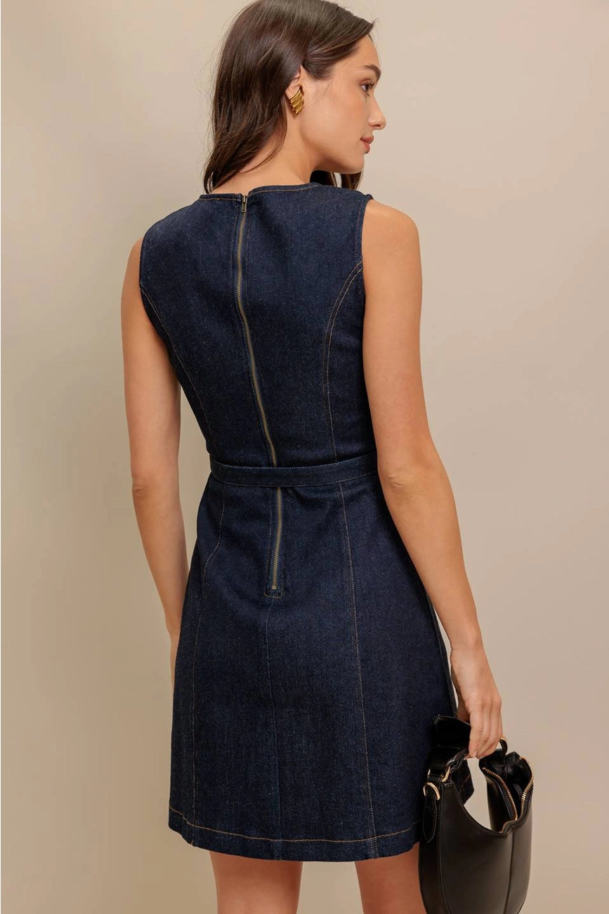 Denim Mini Dress