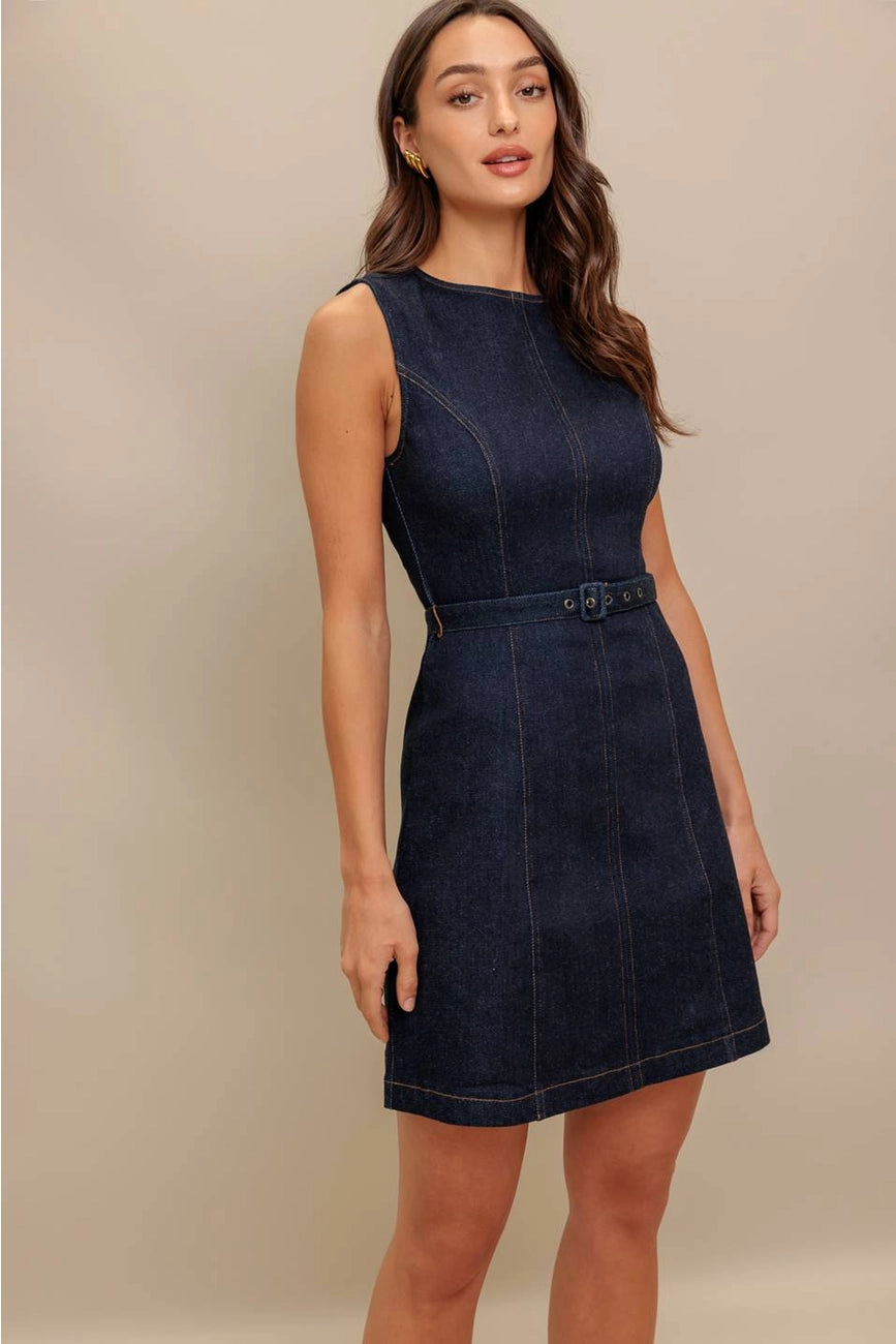Denim Mini Dress