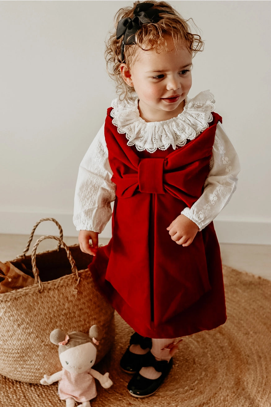 Baby & Toddler Red Emma Holiday Dress