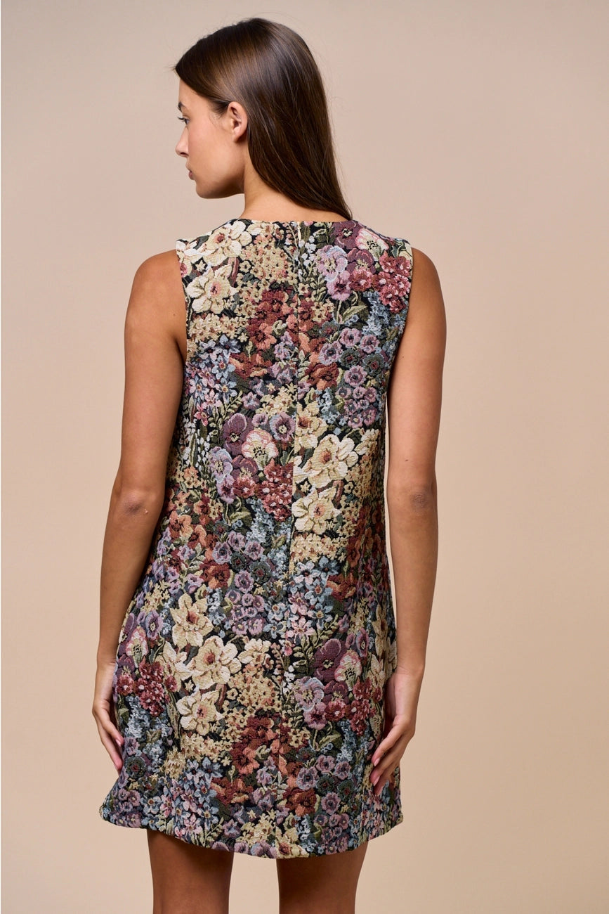 Autumn A Line Mini Dress
