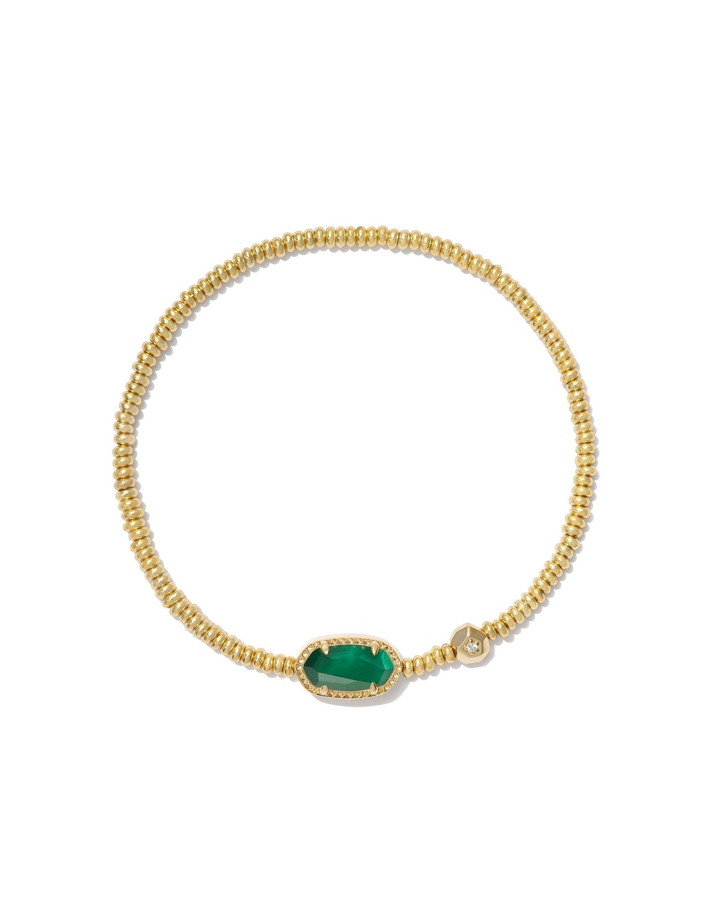 Kendra Scott Grayson Stretch Bracelet in Emerald Illusion