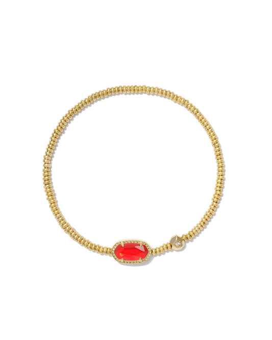 Kendra Scott Grayson Stretch Bracelet in Red Illusion