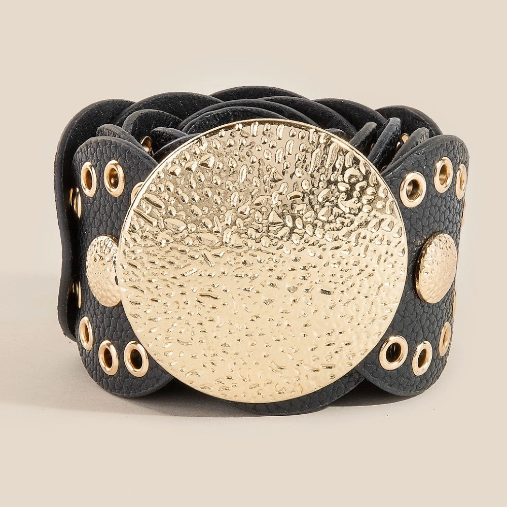 Hammered Disc Accent Belt