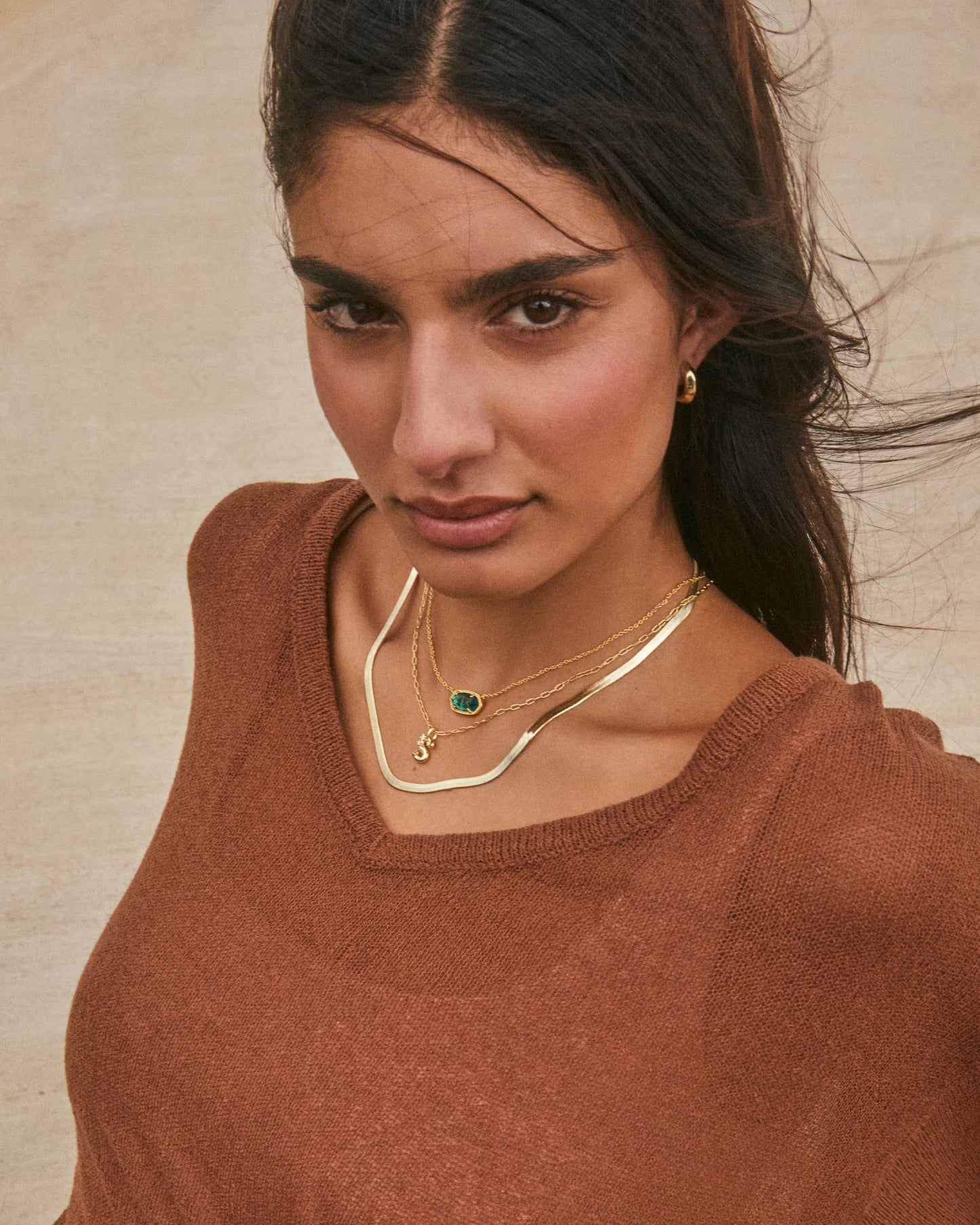 Kendra Scott Kassie Chain Necklace in Gold