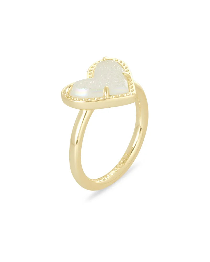 Kendra Scott Ari Heart Band Ring