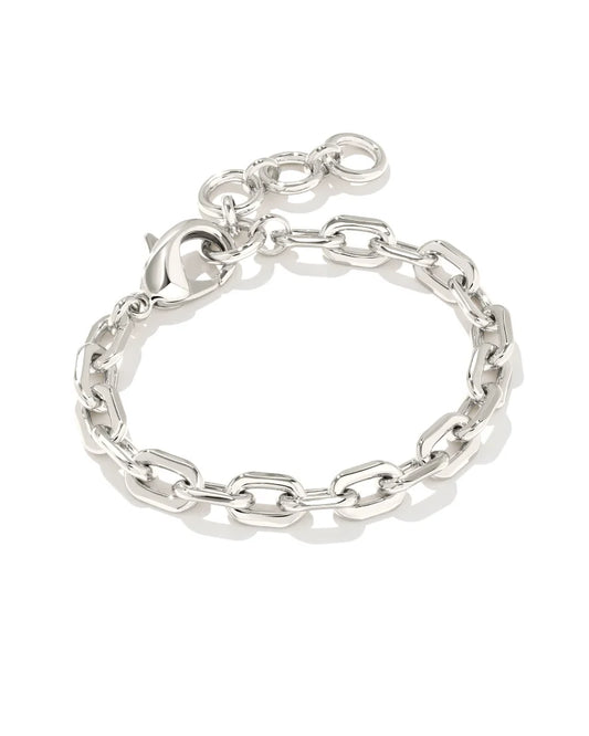 Kendra Scott Corinne Chain Bracelet Silver