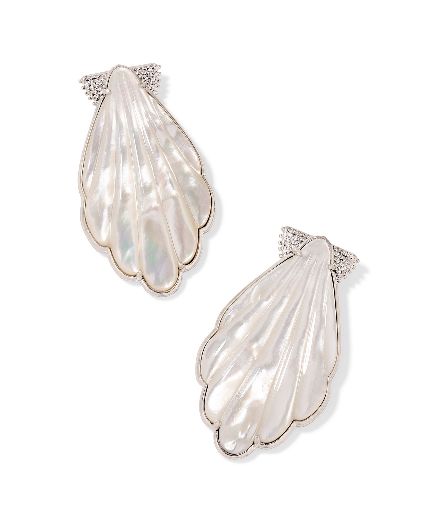 Kendra Scott Alexa Statement Earring Vintage Silver