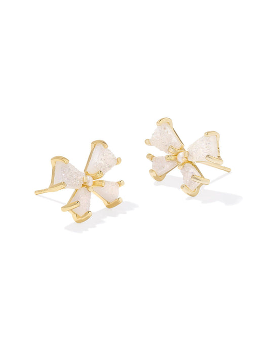 Kendra Scott Gold Blair Bow Small Stud