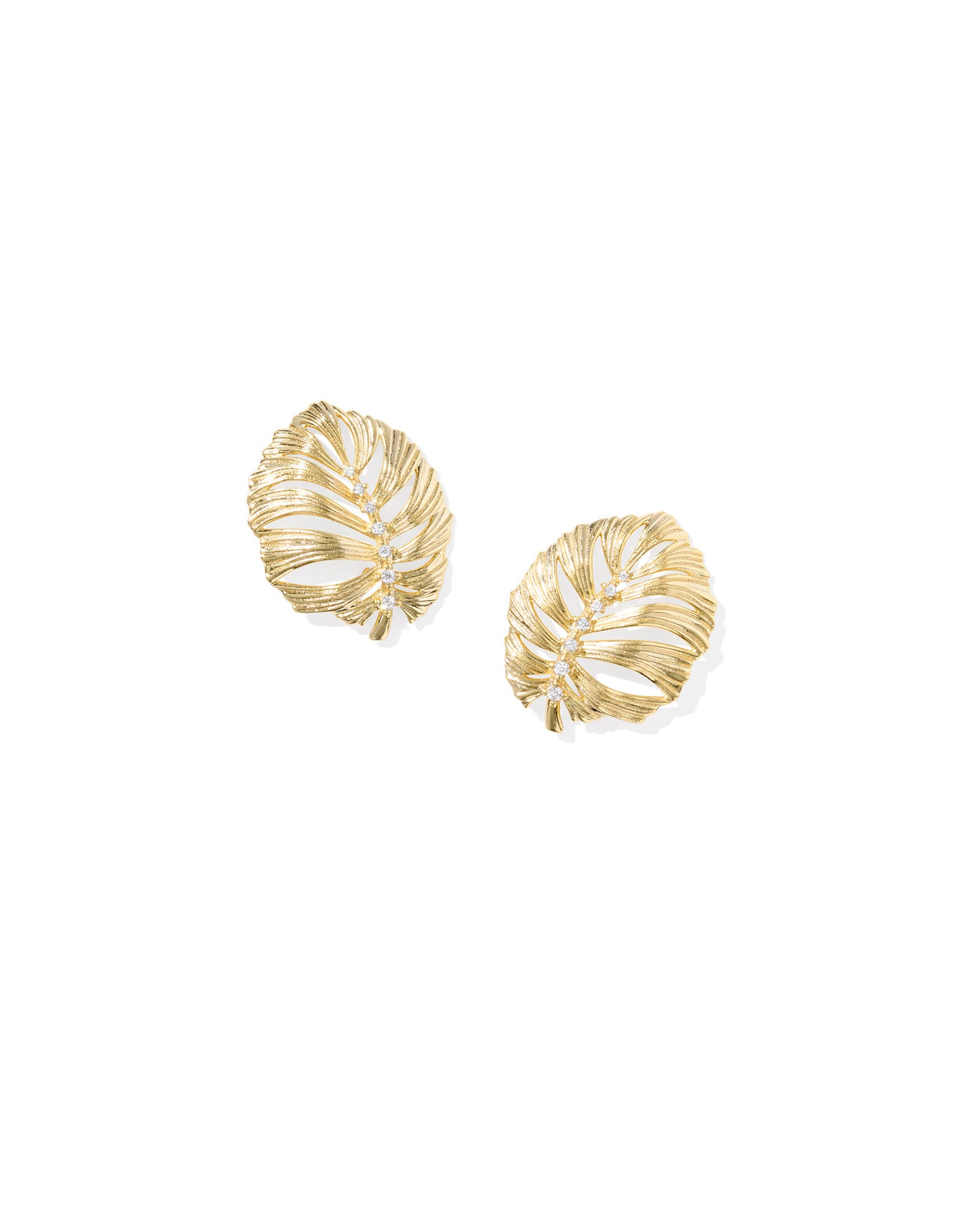 Kendra Scott Gold Kayla Statement Earring