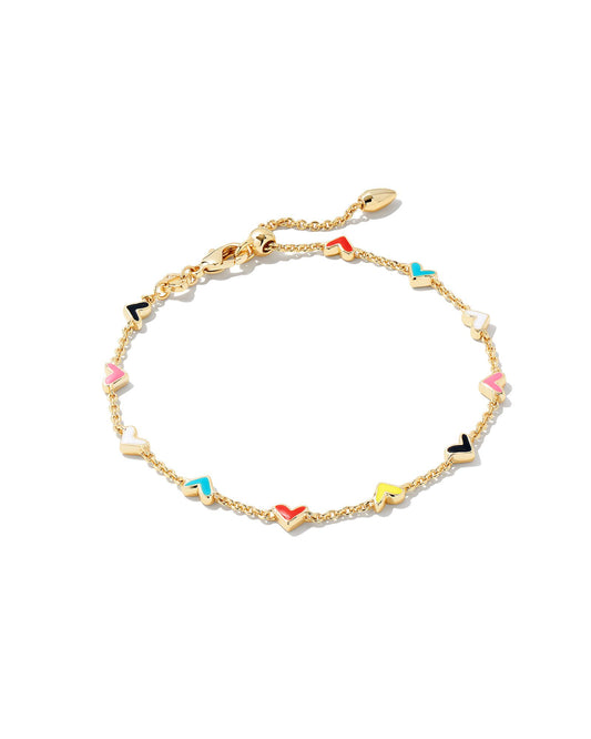 Kendra Scott Haven Heart Delicate Chain Bracelet