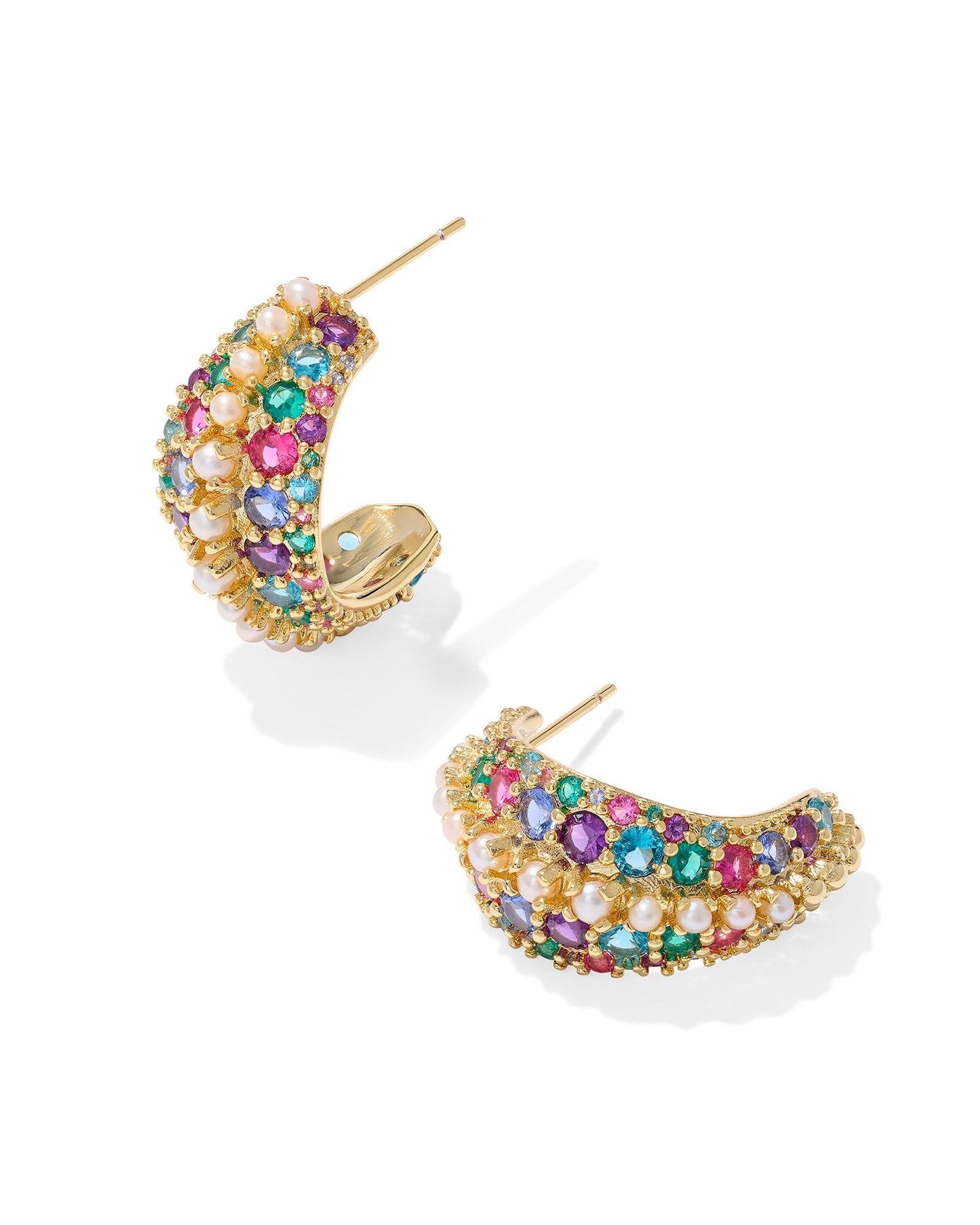 Kendra Scott Krista Hoop Multi Mix Earrings