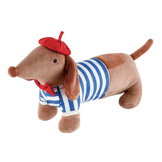 Oui Oui Plush Dauchsund Dog