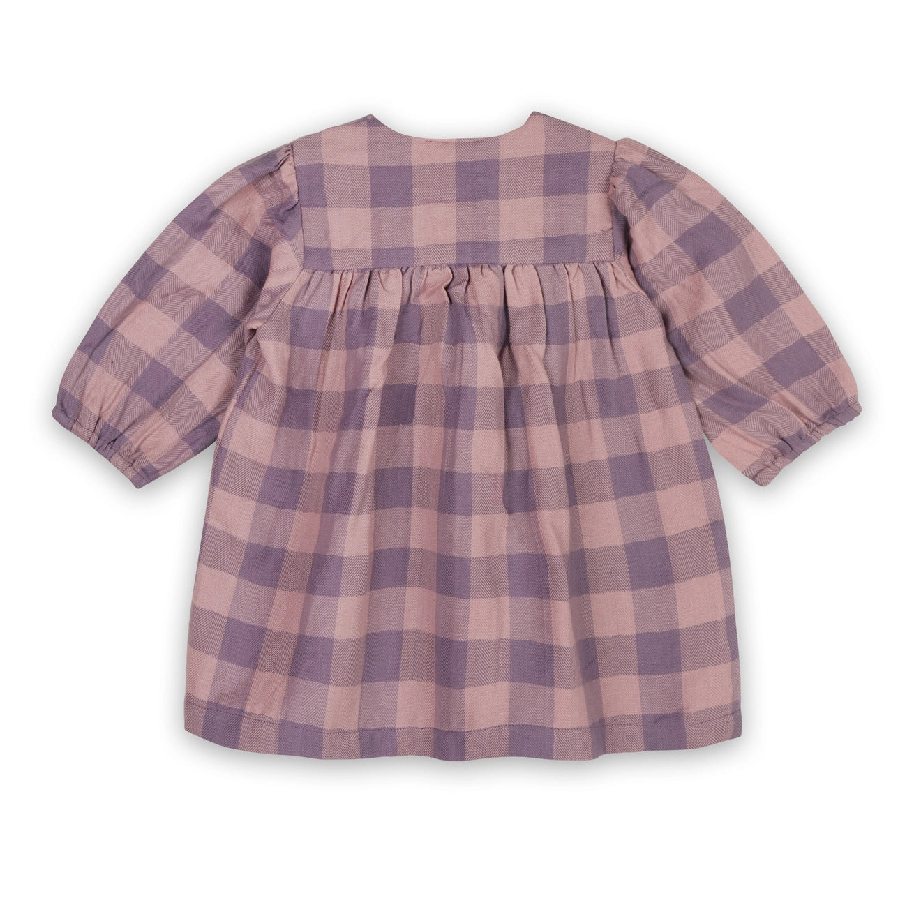 Lace Gingham Baby Dress & Bloomer Set