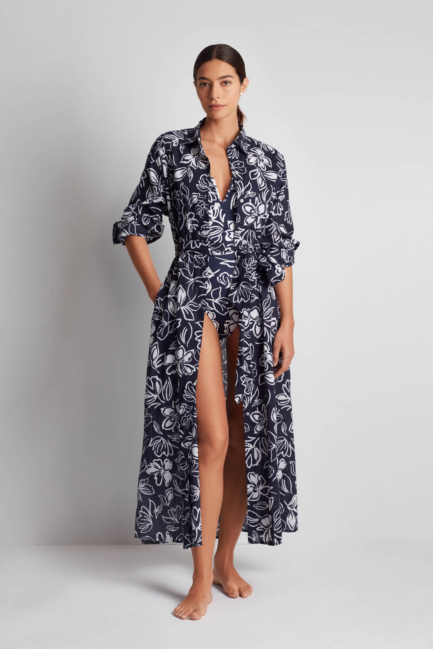 Lauren Ralph Lauren Midi Shirt Dress