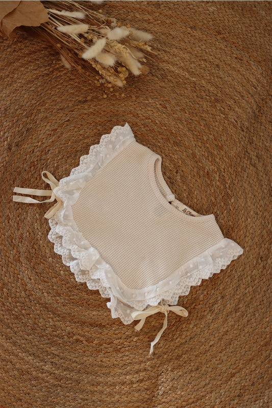 Lottie Lace Baby Bib