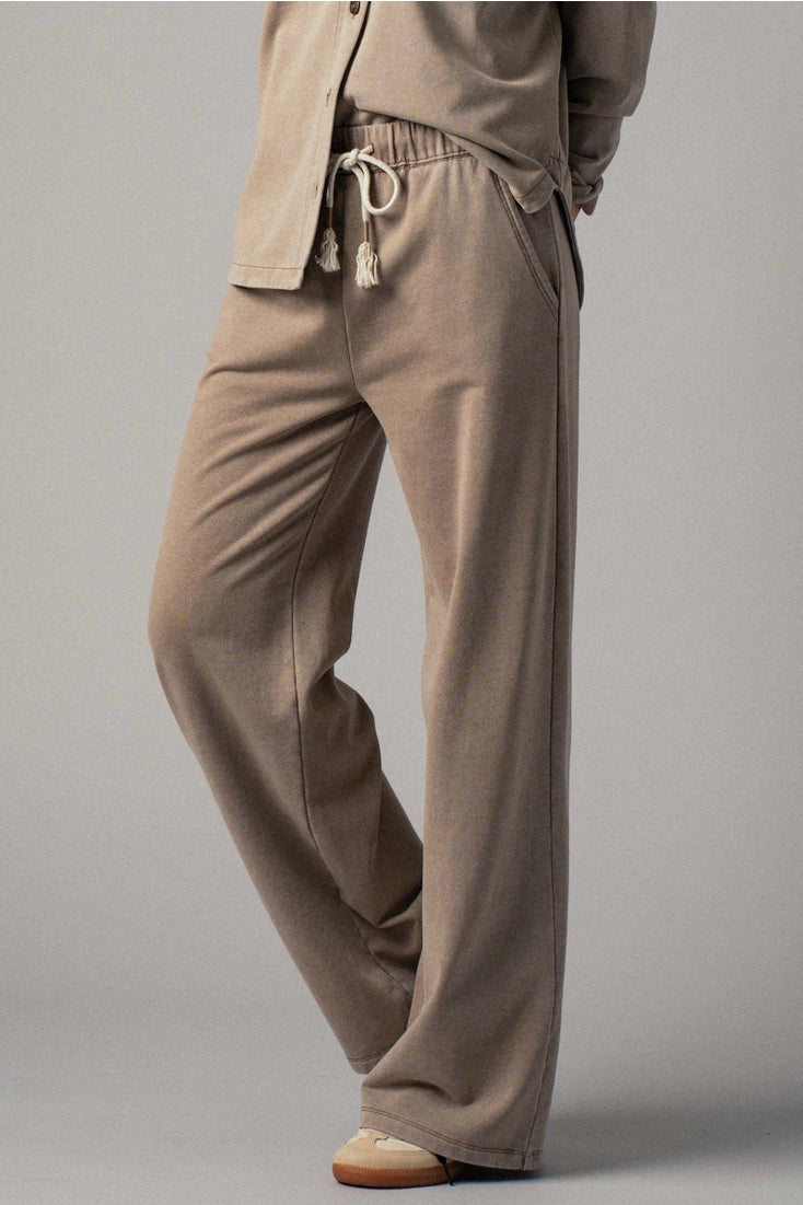 Mocha Drawstring Pants