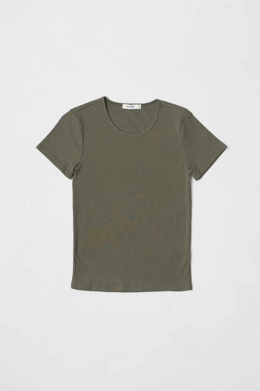 Basic Waist Length T-Shirt