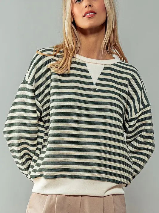 Meadow Striped Sweater