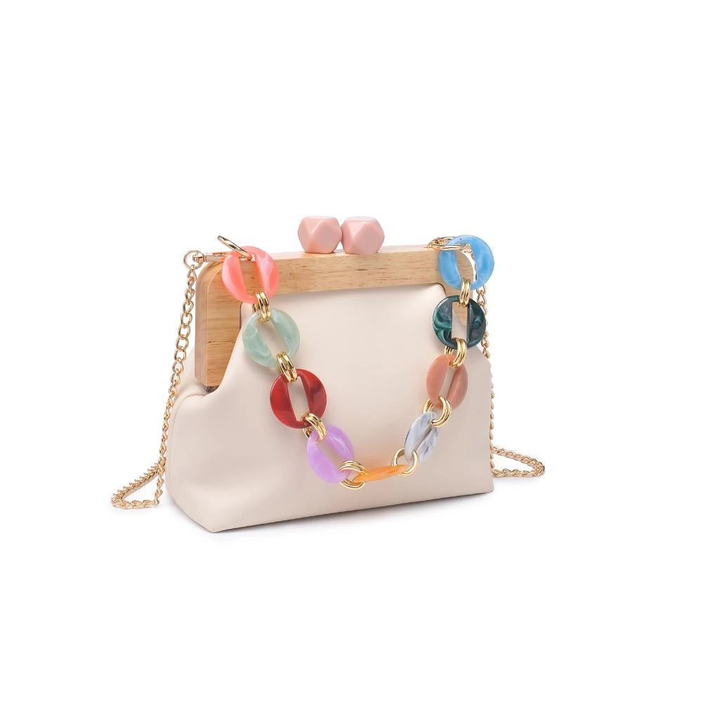 Rainbow Marble Evening Bag