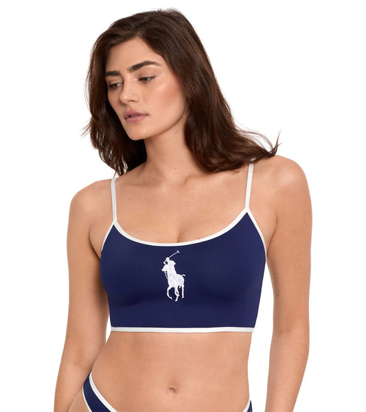 Ralph Lauren Crop Cami Navy