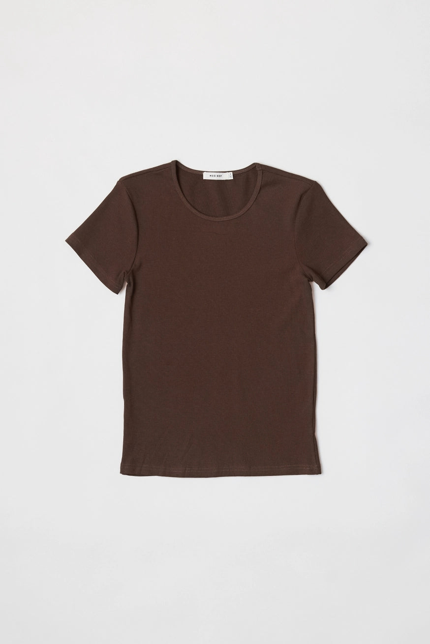 Basic Waist Length T-Shirt