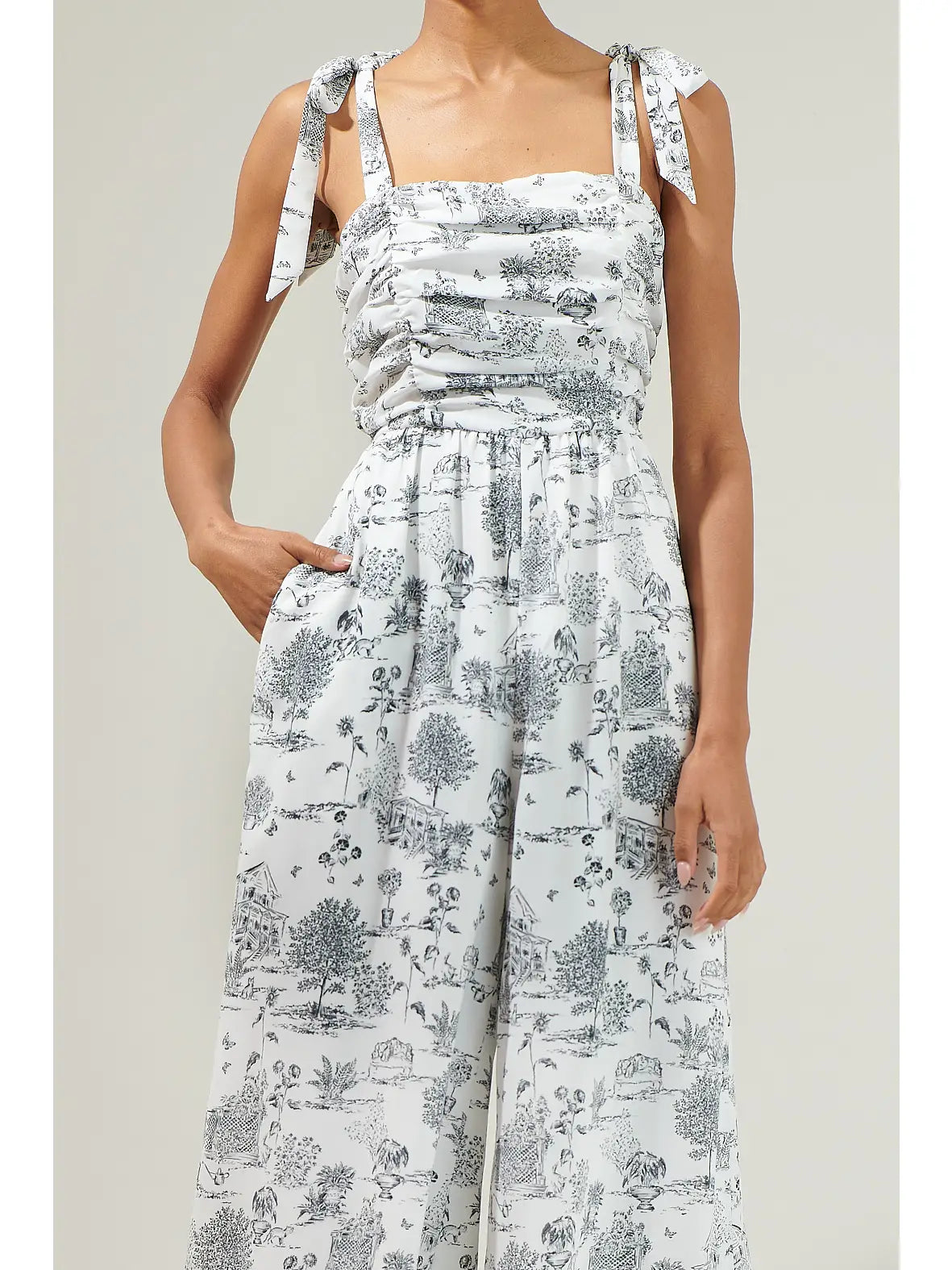 Renzo Toile Jumpsuit