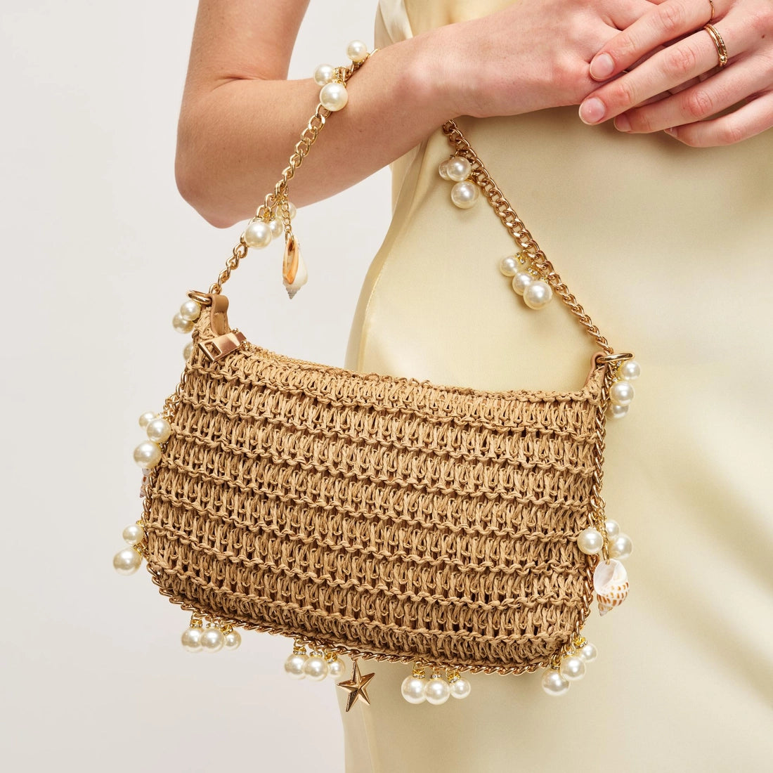 Seashell Straw Bag Evening Bag