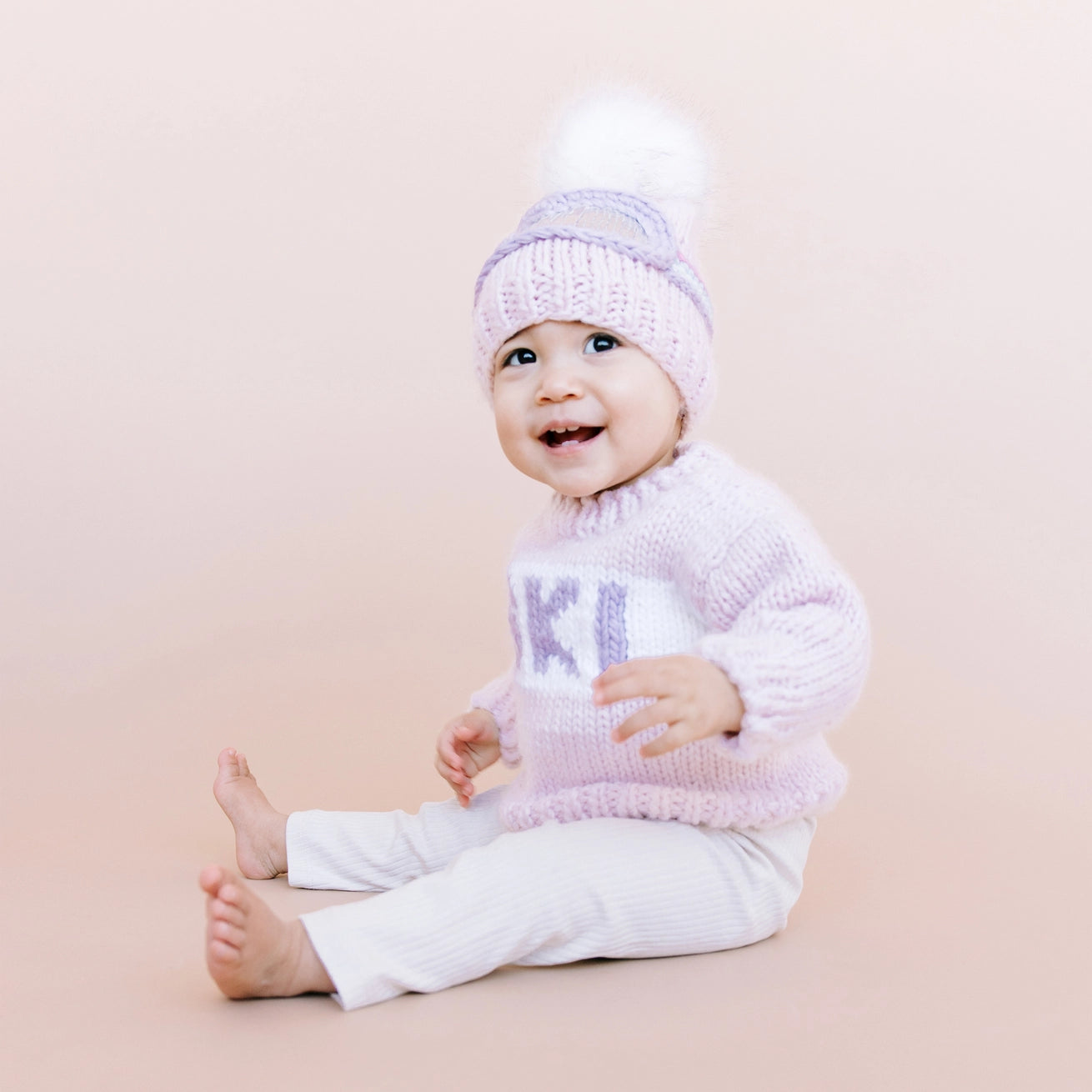 Baby Pink Ski Sweater