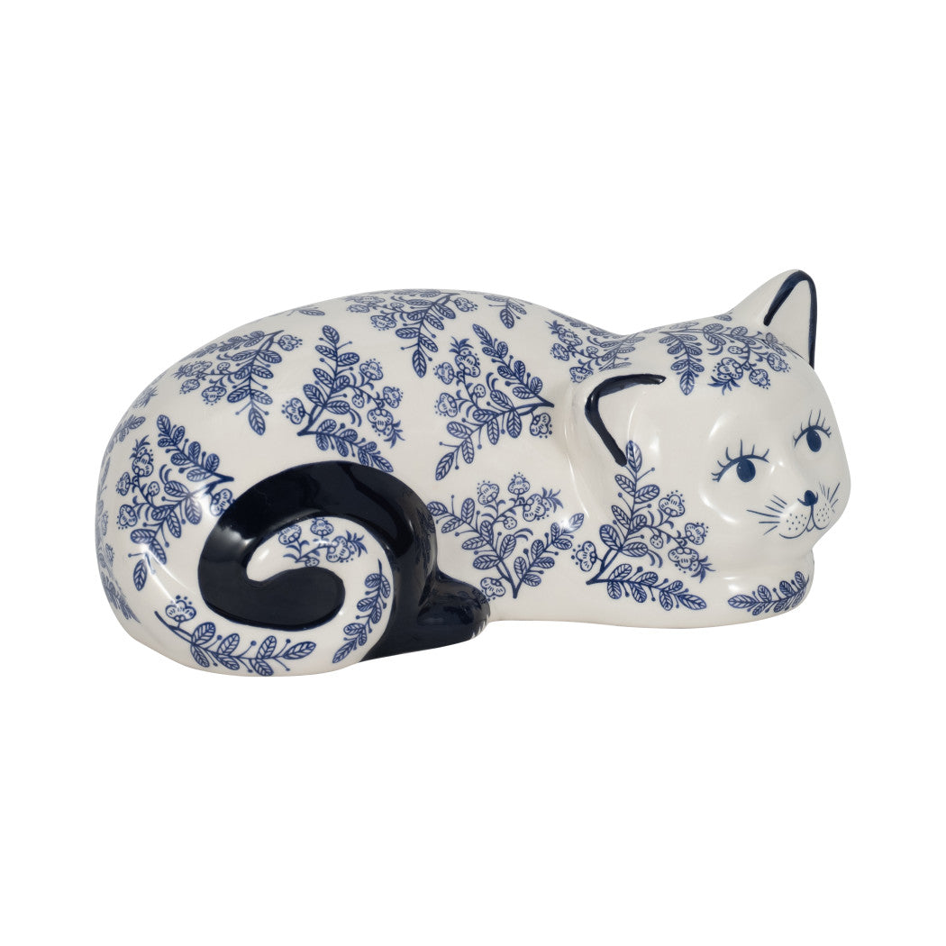 Chinoiserie Sleeping Cat