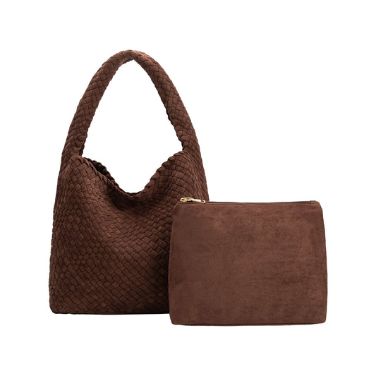 Suede Shoulder Bag