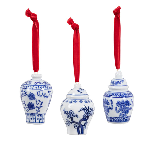 Chinoiserie Ginger Jar Ornament
