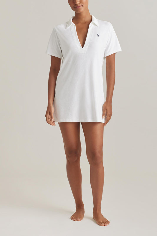 Polo Ralph Lauren Collar Dress White