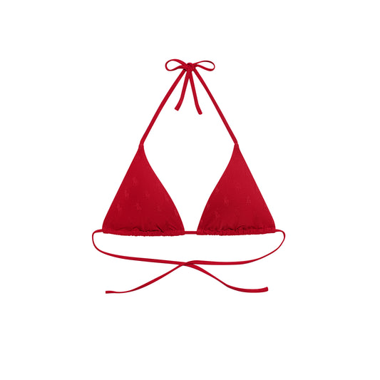Polo Ralph Lauren Ricky Slider Triangle Top Red